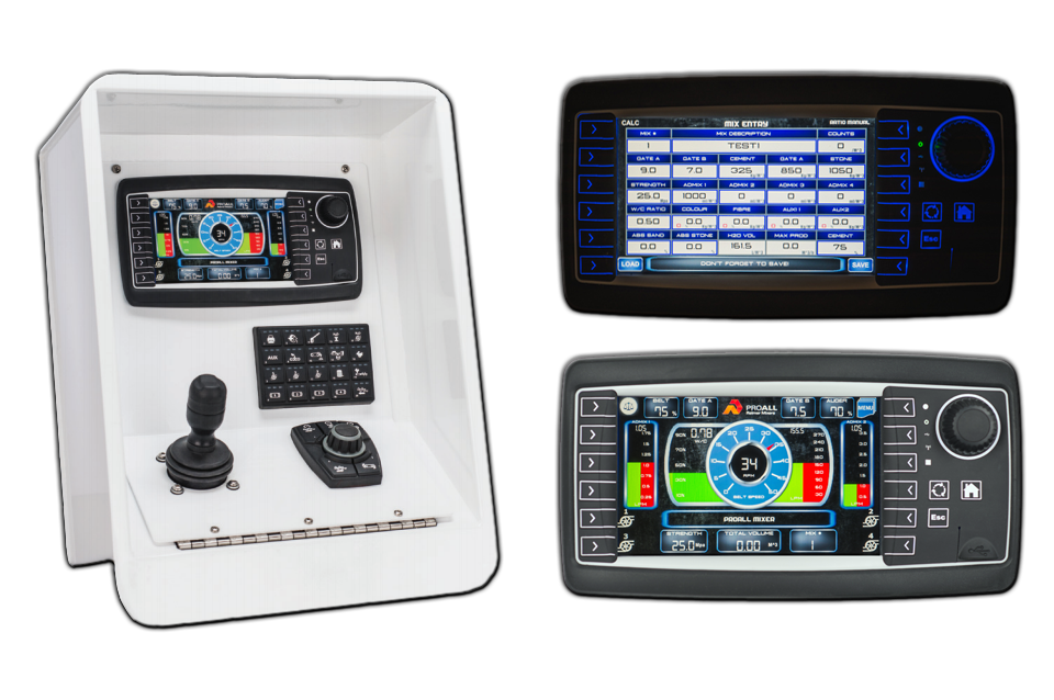 Commander control system for ProALL Reimer Mixers